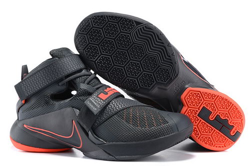 Nike Lebron Soldier 9 Grey Black Orange Taiwan
